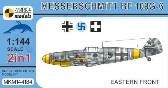 1/144 Bf 109G-6 Eastern Front 2-in-1