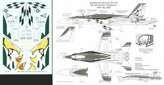 1/48 McDonnell Douglas F/A-18C, VFA-192