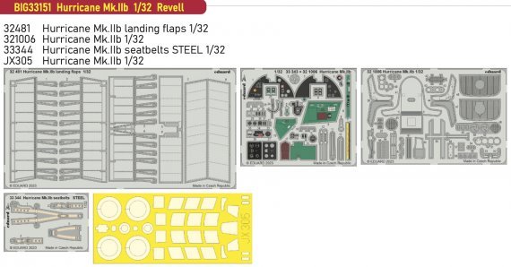 1/32 Hurricane Mk.IIb BigEd Set