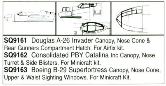 1/72 Consolidated PBY Catalina Vacuform Canopy. Canopy, Nose Tur