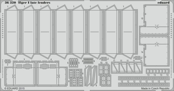 SET Tiger I late fenders (ACAD)