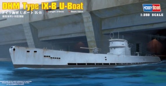 Hobby Boss Sottomarino Type IXB DKM 1/350