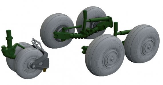 BRASSIN 1/48 Su-34 wheels
