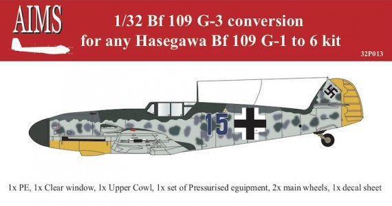 1/32 Messerschmitt Bf-109G-3 conversion