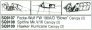 Squadron Canopies Fw-190A/D Soffiata 1/72 Airfix x2