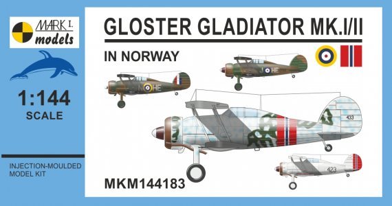 1/144 Gloster Gladiator Mk.I/II In Norway