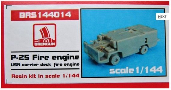 1/144 P-25 Fire engine (full kit)