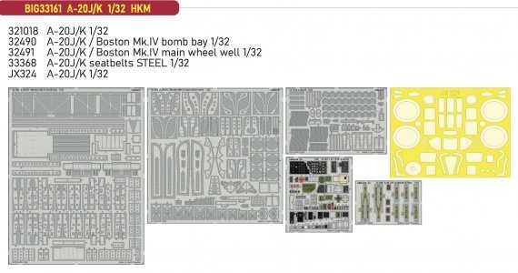 1/32 A-20J/K for HKM BigEd Set