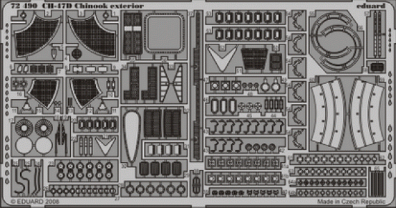 Eduard CH-47D exterior