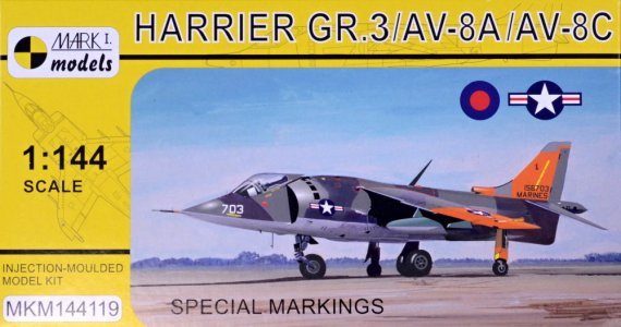 1/144 Harrier GR.3/AV-8A/AV-8C