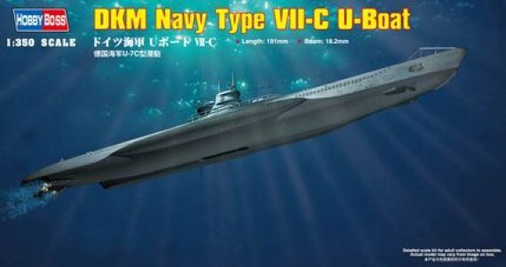 1/350 DKM Type VIIC U-Boat