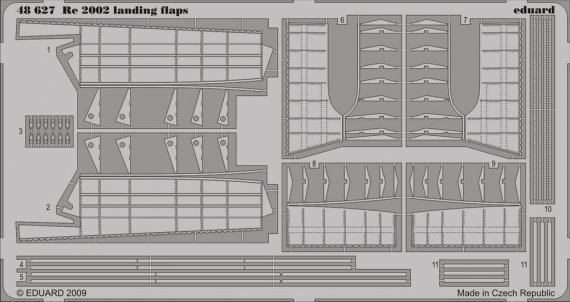 1/48 Re 2002 landing flaps (ITAL)