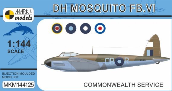 1/144 DH Mosquito FB.VI Commonwealth Service