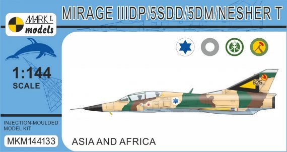 1/144 Dassault Mirage IIIDP/5SDD/5DM/Nesher T