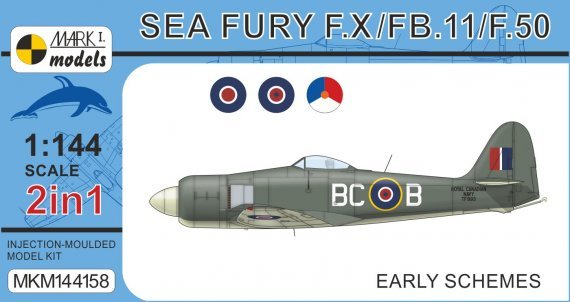 1/144 S.Fury F.X/FB.11/F.50 Early Schemes