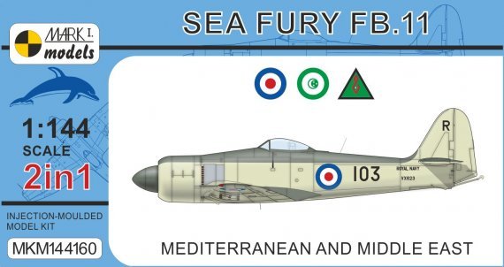 1/144 Sea Fury FB.11 Mediterranean
