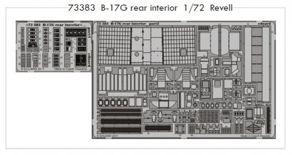 1/72 B-17G rear interior (REV)