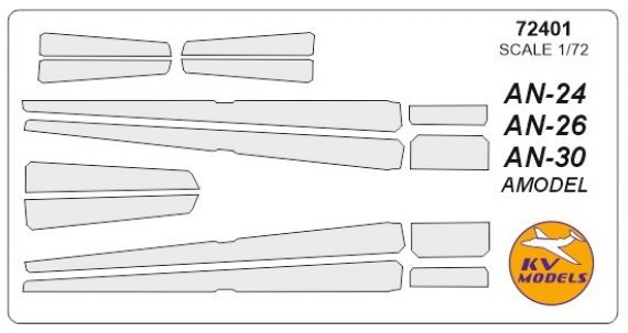 1/72 Antonov An-24/An-26 /An-30 masks