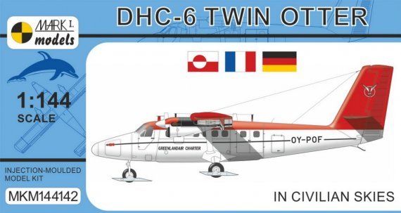 1/144 DHC-6 Twin Otter in Civilian Skies