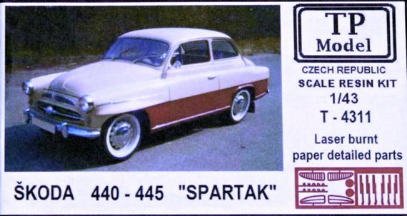 1/43 Skoda 440-445 SPARTAK