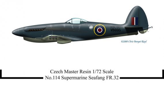 1/72 Supermarine Seafang FR.32
