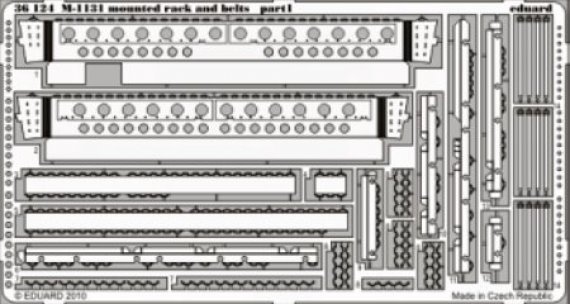 1/35  M-1131 mounted rack&belts (TRUMP)