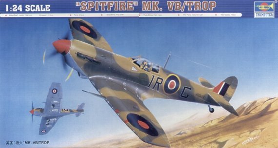 Trumpeter Supermarine Spitfire Mk.Vb Tropical 1/24
