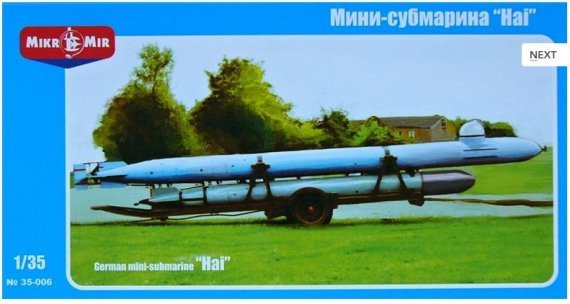 1/35 German mini-submarine HAI