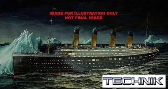 1/400 R.M.S Titanic Teckniks with Lights & Sounds
