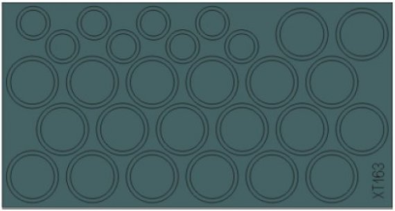 1/35 Crusader III wheel masks (ITAL)