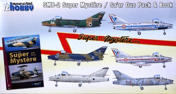 1/72 SMB-2 Super Mystere DUO PACK & Book