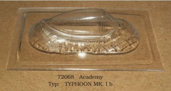 1/72 Vacu Canopy Typhoon Mk. Ib (ACAD)