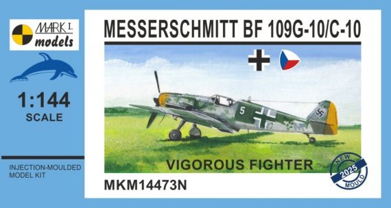 1/144 Bf 109G-10/Avia C-10 2-in-1, New Tool
