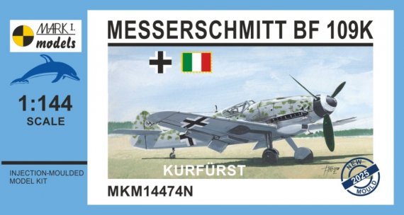 1/144 Bf 109K-4 Kurfrst 2-in-1, New Tool