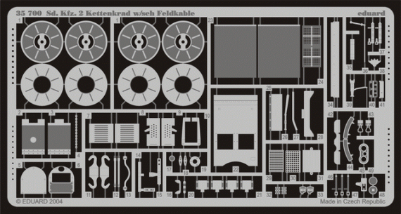 Kettenkraftrad w/sch Feldkable  (DRA)