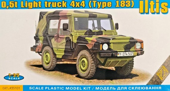 1/35 Iltis 0.5t light truck 4x4 type 183