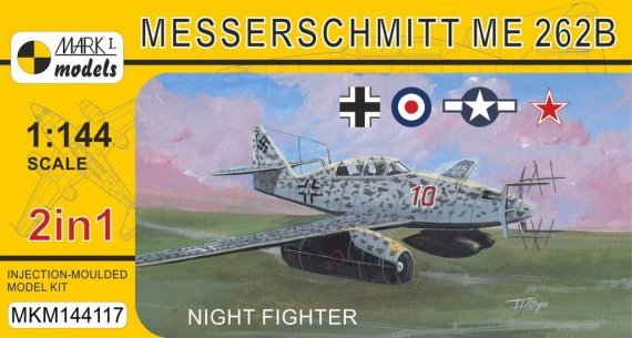 1/144 Me 262B Night Fighter