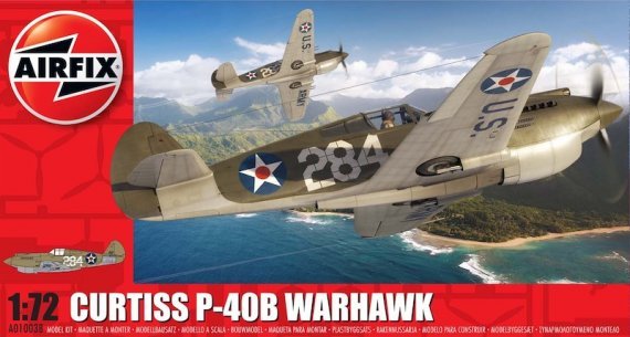 1/72 Curtiss P-40B Warhawk