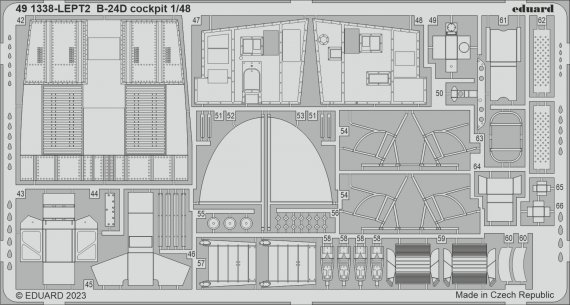 1/48 SET B-24D cockpit