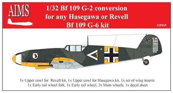 1/32 Messerschmitt Bf-109G-2 conversion