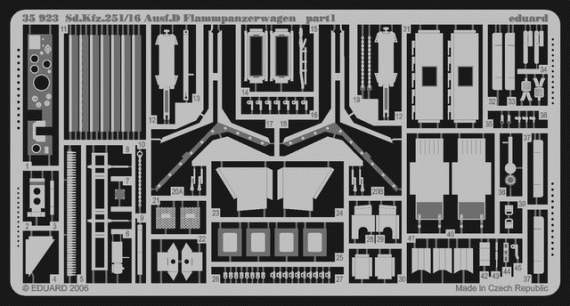 Sd.Kfz.251/16 Ausf.D Flammpanzerwagen  (DRA)