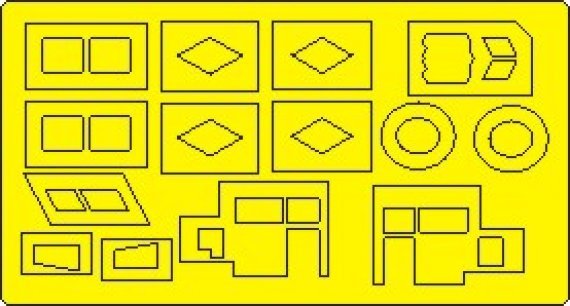 1/48 Mask EA-18G Growler surface details