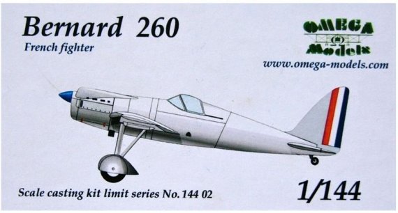 1/144 Bernard 260 (French fighter)