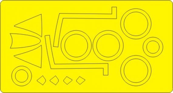 1/48 Mask Hawker Hunter F.4/F.5/J34, F.6 BASIC