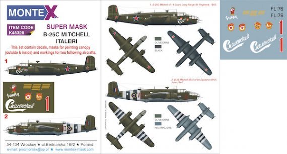 1/48 North-American B-25C Mitchell
