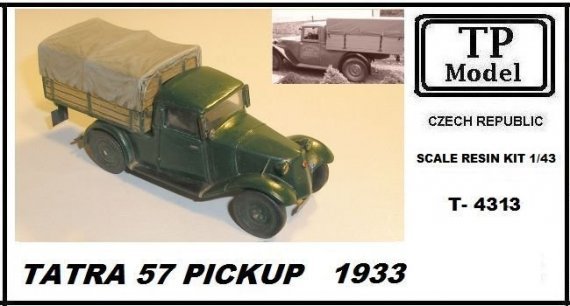 1/43 TATRA 57 Pickup 1933