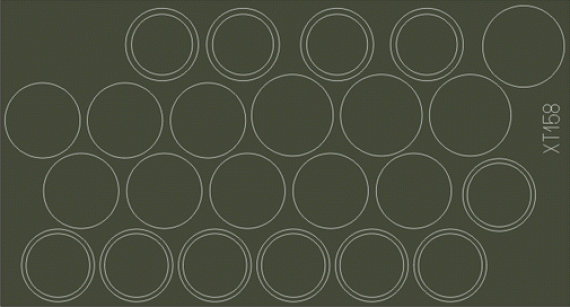 1/35 Tiger I Mid prod. wheels (TAM35194)