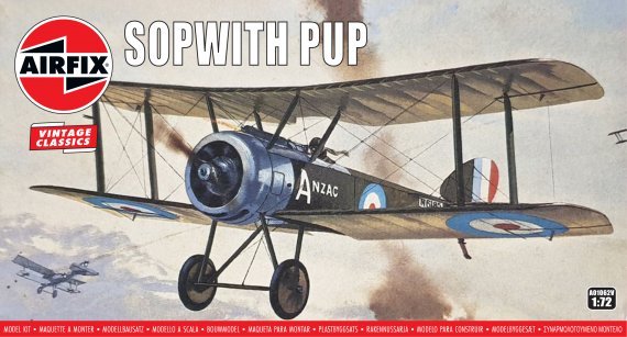 1/72 Sopwith Pup, N6185, No.4 Squadron, Royal Naval Air Service