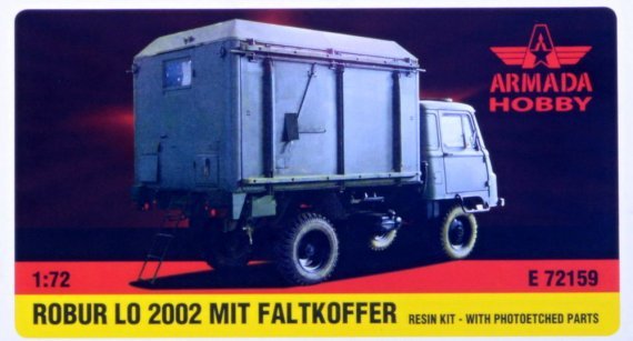 1/72 ROBUR LO 2002 with Faltkoffer