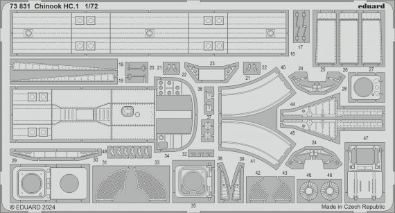 1/72 SET Chinook HC.1 for Airfix